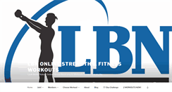 Desktop Screenshot of lbnonlinefitness.com